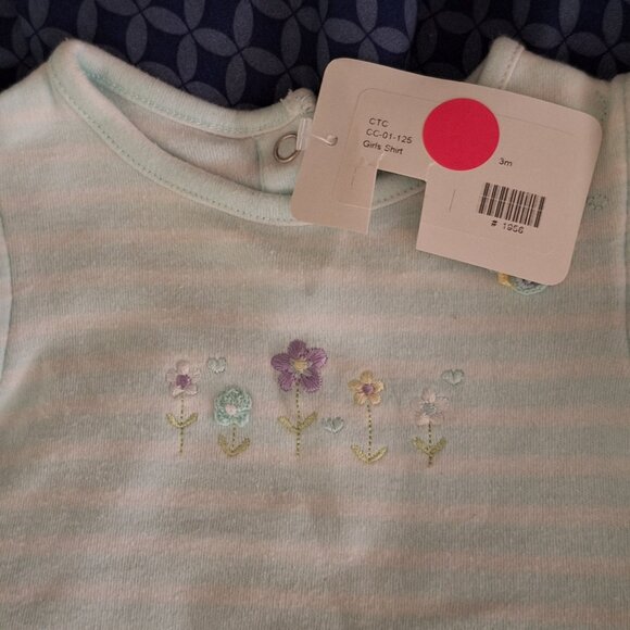 carters shirt flowers 3 months - Picture 3 of 8